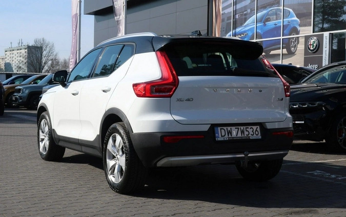 Volvo XC 40 cena 145900 przebieg: 62010, rok produkcji 2018 z Dobiegniew małe 232
